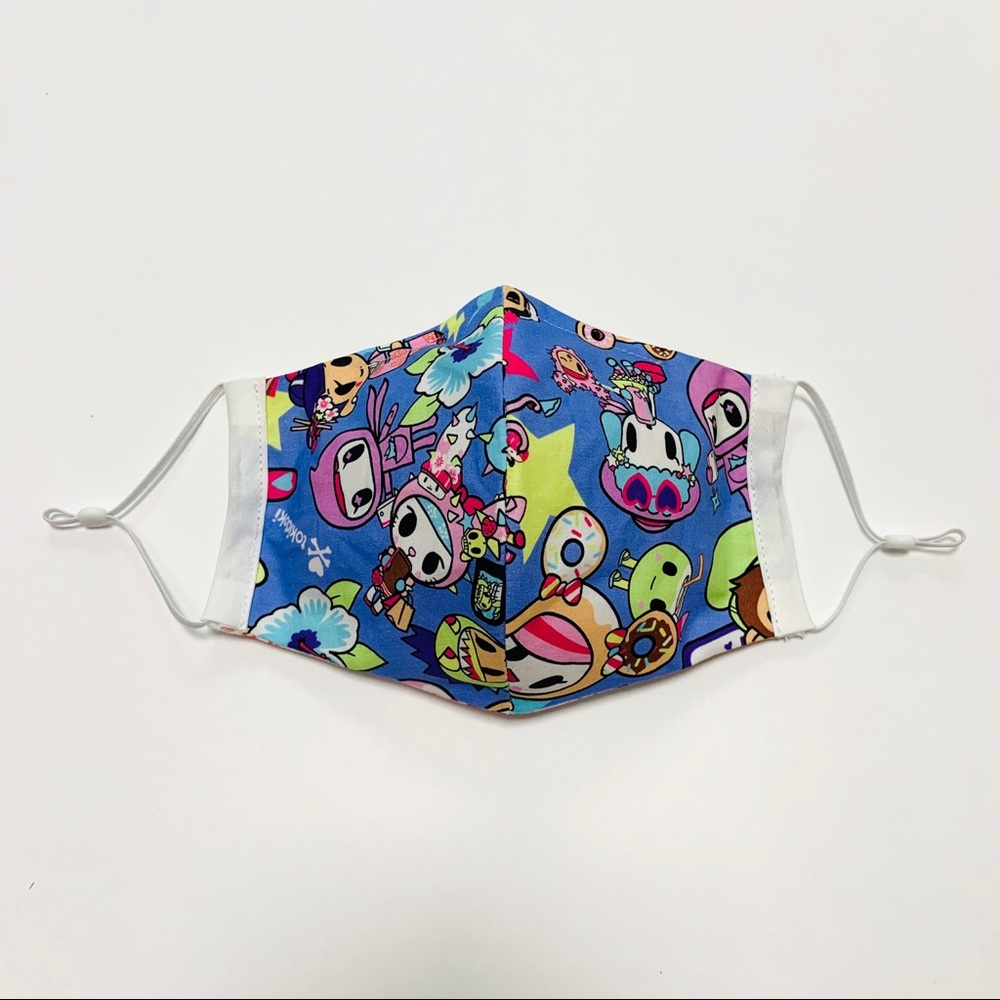 Tokidoki Selfie face mask reversible